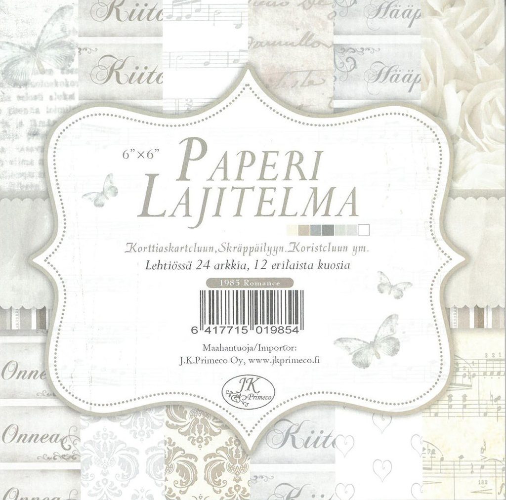 Paperilajitelma Romance Glitter | JK Primeco