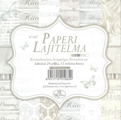 Paperilajitelma Romance Glitter | JK Primeco