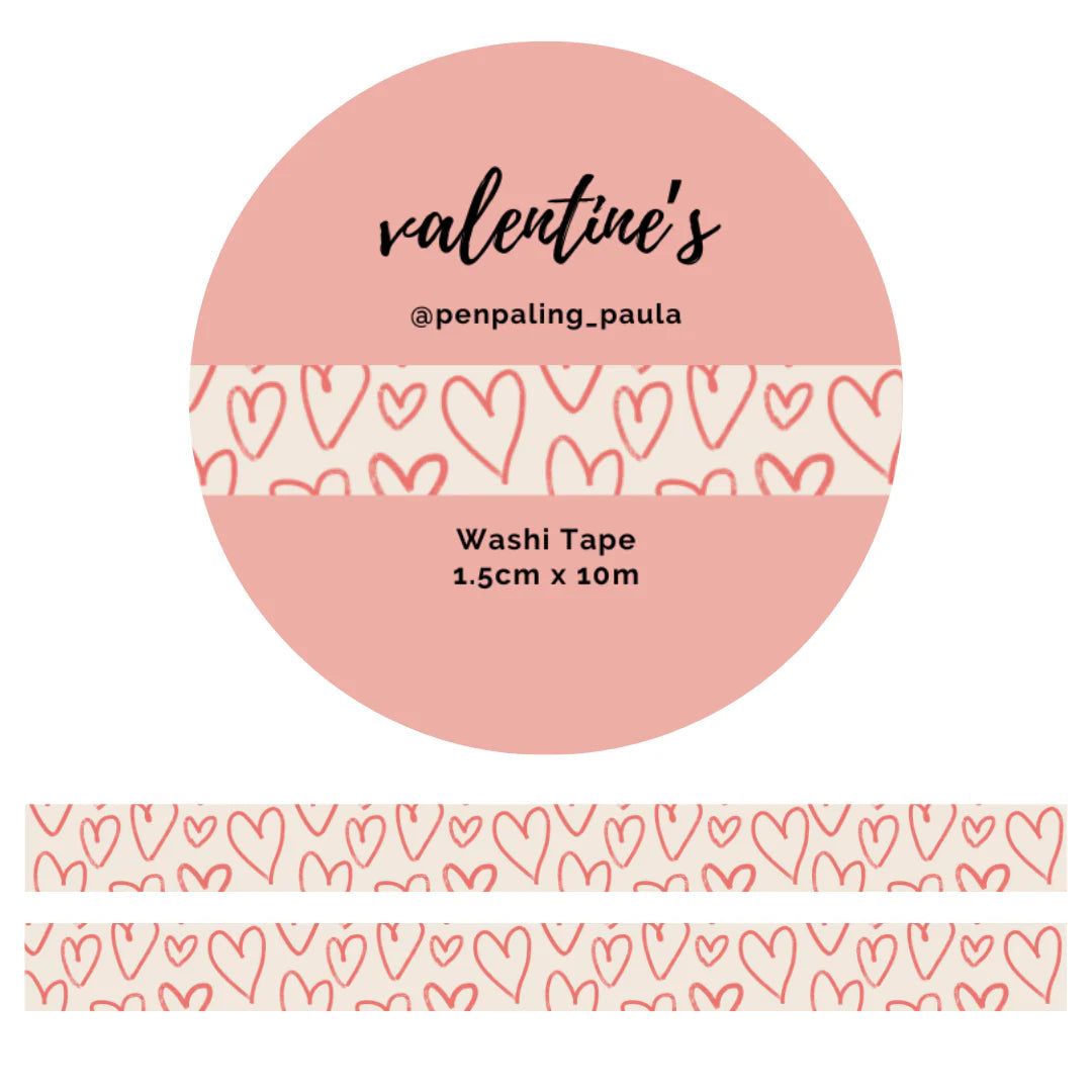 Washiteippi Valentine's | Penpaling Paula