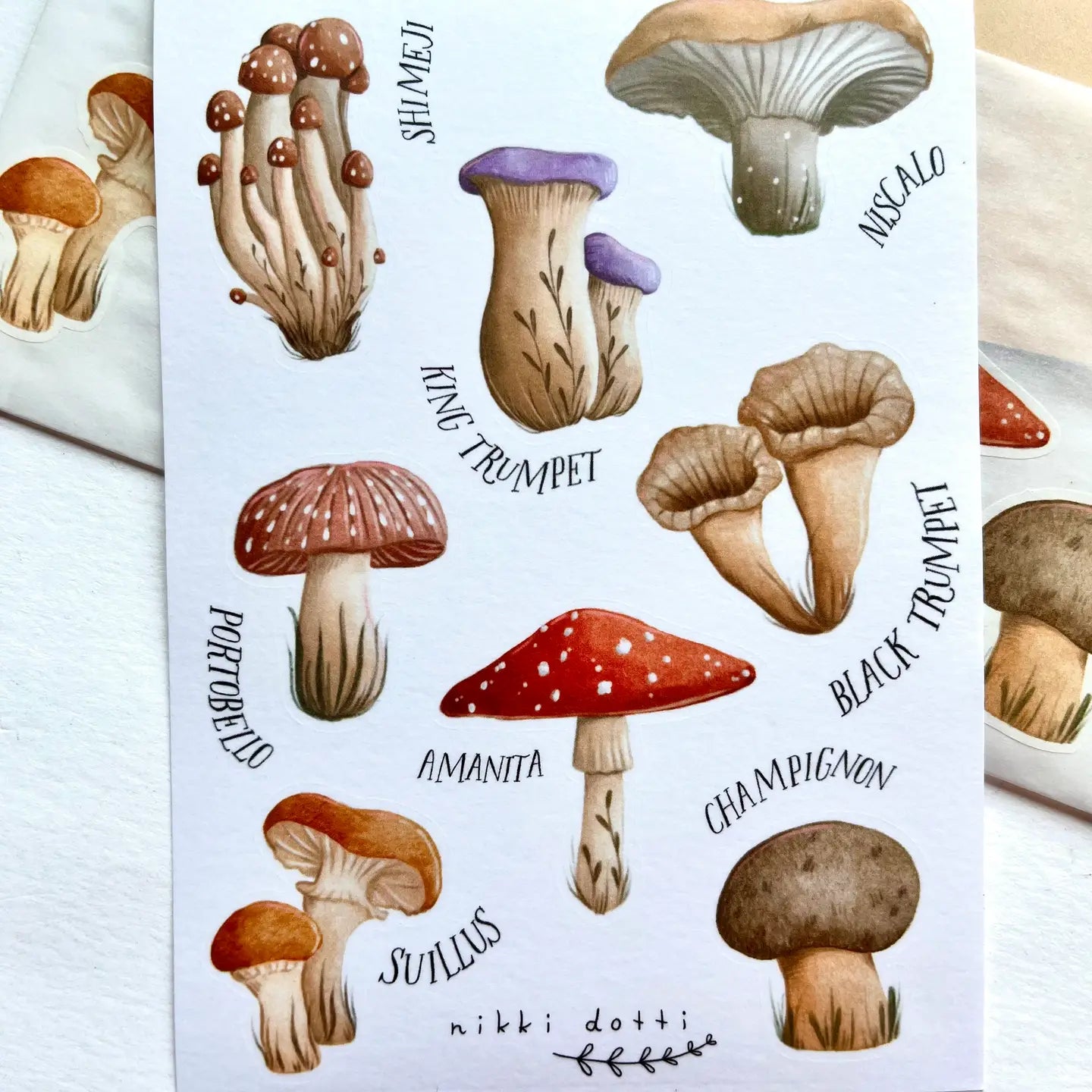 Tarra-arkki Mushrooms | Nikki Dotti