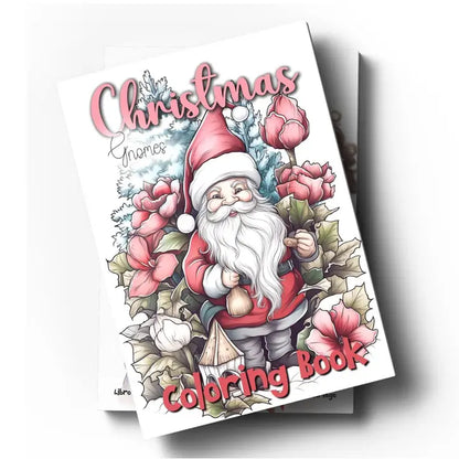 Värityskirja Joulutontut - Coloring Book Christmas Gnomes 40 värityskuvaa