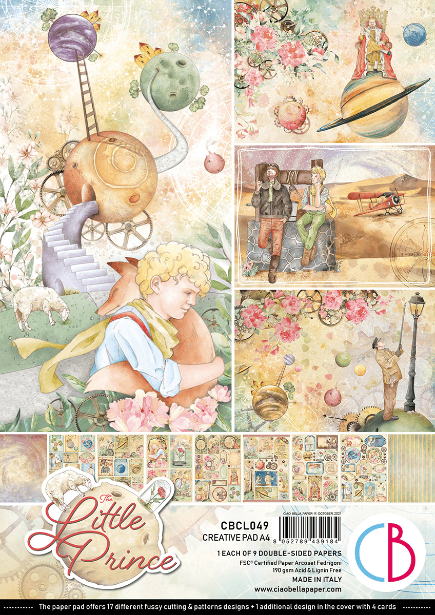 Paperit askarteluun A4 The Little Prince | Ciao Bella