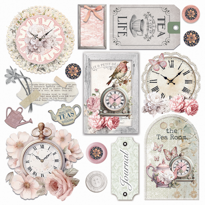 Vellum paperi Timeless Moments Fuzzy Cut 15x15 | Ciao Bella