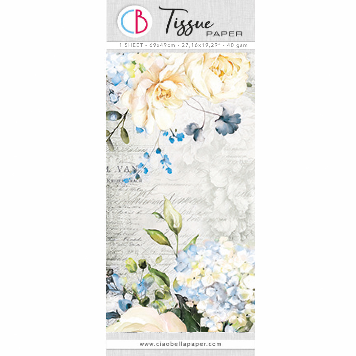 Silkkipaperi Symphony Of Elegance 69x49 | Ciao Bella