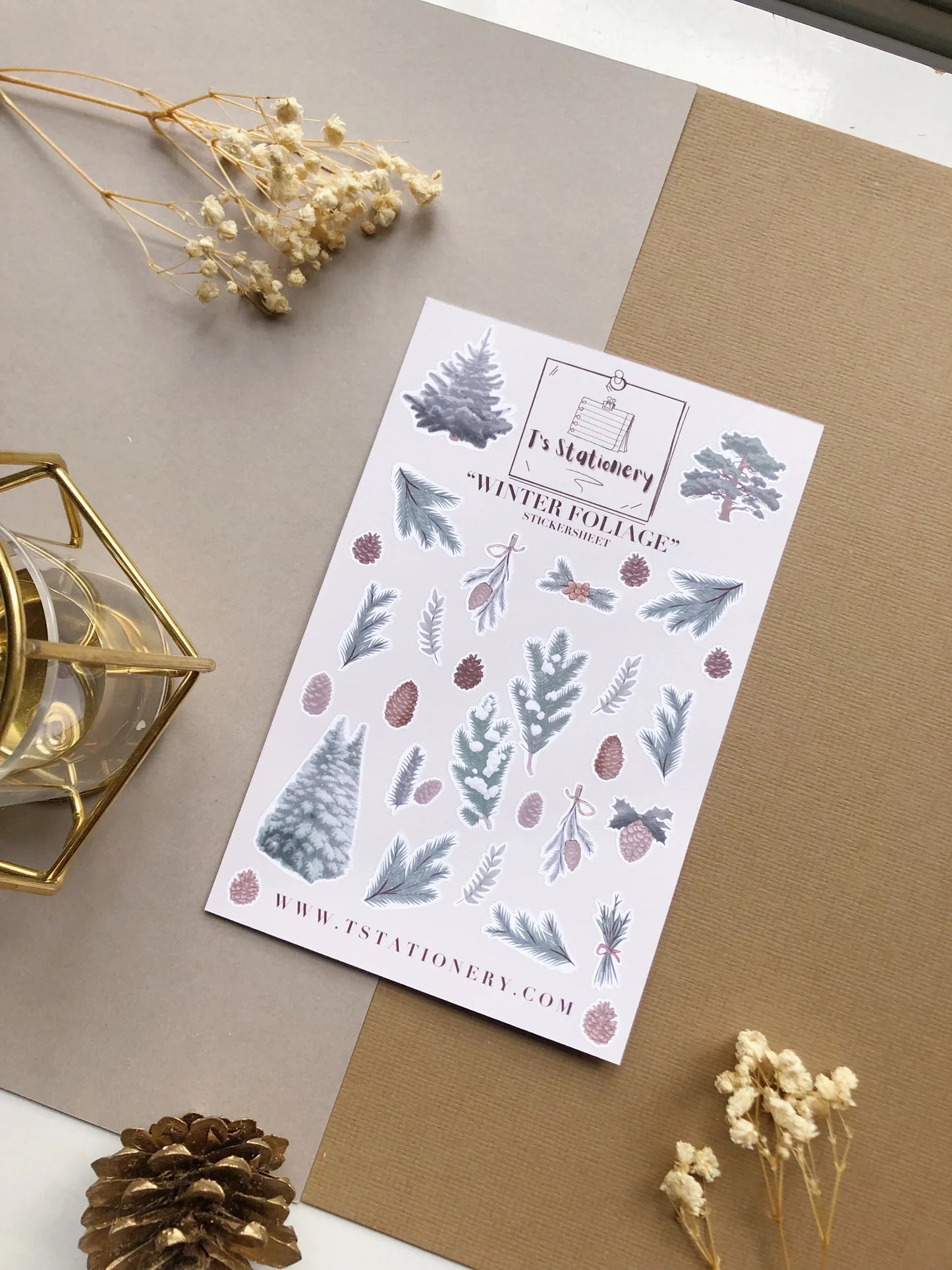 Tarra-arkki Winter Foliage | T's Stationery