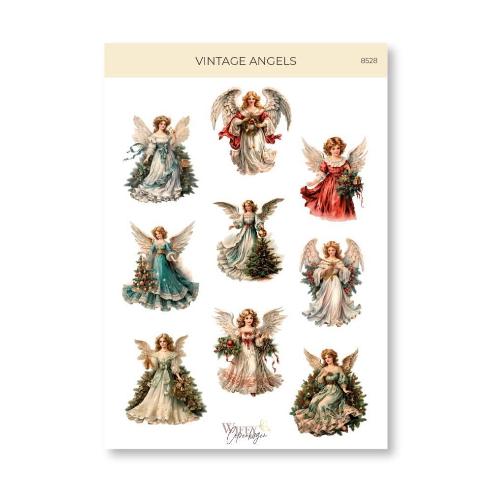 Tarra-arkki Vintage Angels, matta | Plan & Plot Studio