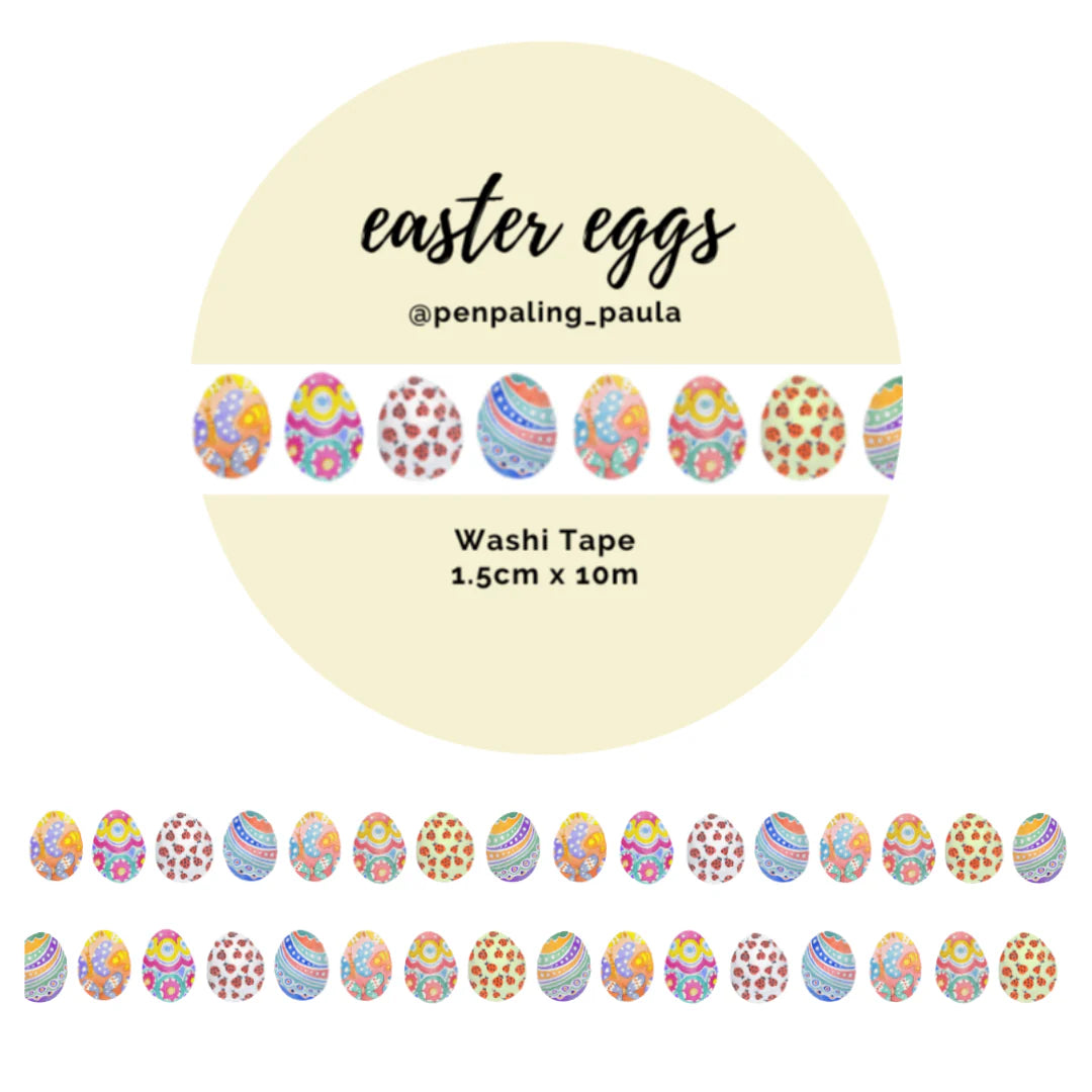 Washiteippi Easter Eggs | Penpaling Paula