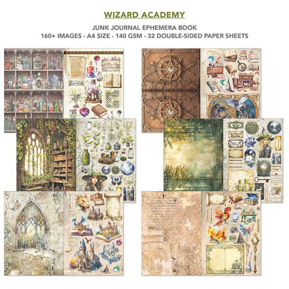 Askarteluvihko Wizard Academy A4 Ciao Bella