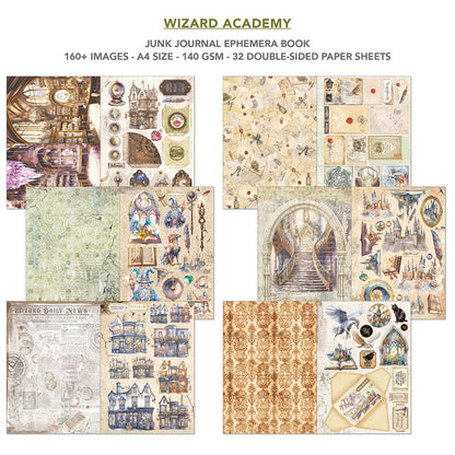 Askarteluvihko Wizard Academy A4 Ciao Bella