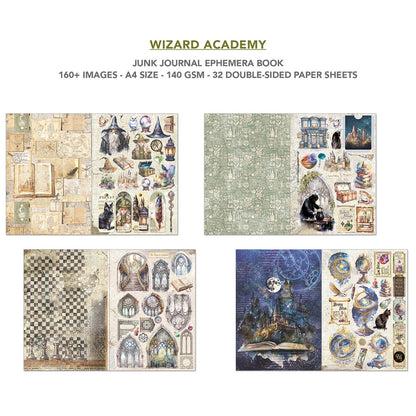 Askarteluvihko Wizard Academy A4 Ciao Bella