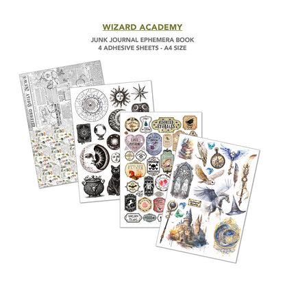 Askarteluvihko Wizard Academy A4 Ciao Bella