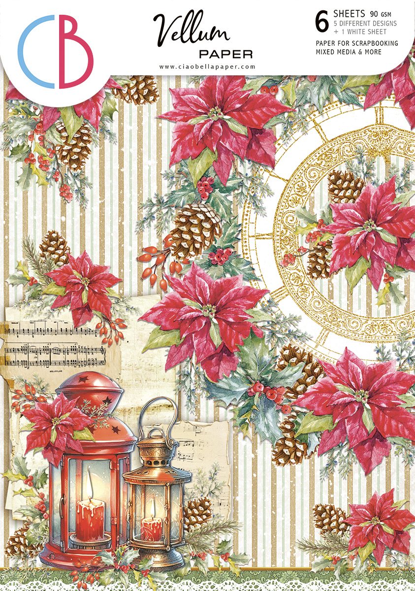 Vellum paperi The Nutcracker A4 6/pkg | Ciao Bella