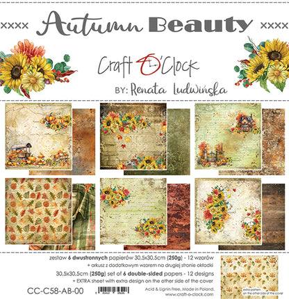 Paperikko Autumn Beauty 30x30 cm | Craft O'Clock