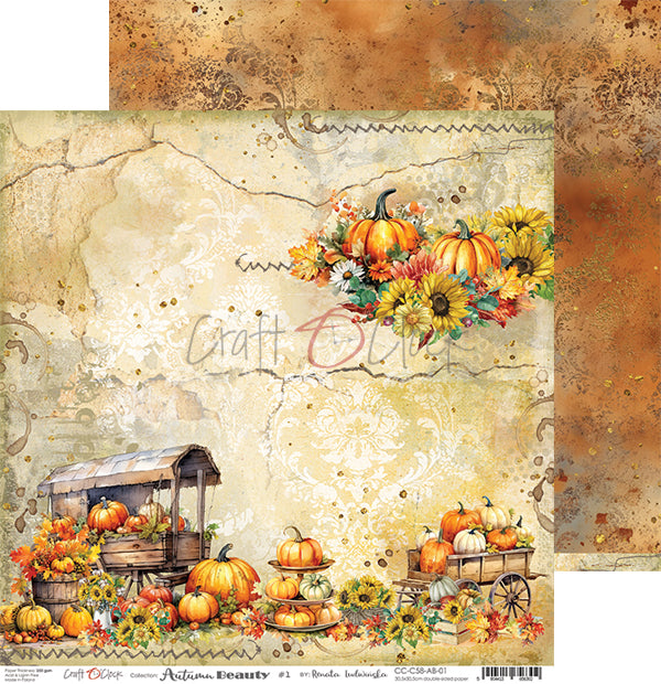 Paperikko Autumn Beauty 30x30 cm | Craft O'Clock