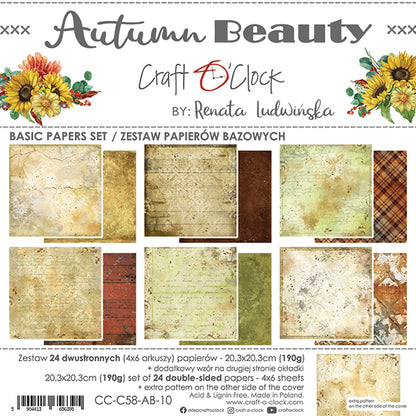 Paperikko Autumn Beauty Basic 20x20 cm | Craft O'Clock