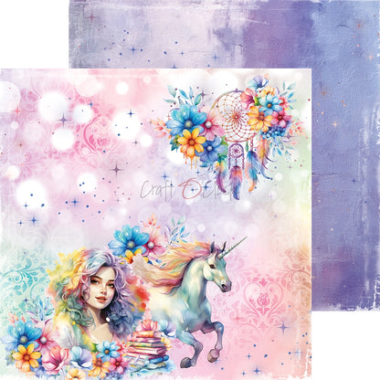 Paperikko Unicorn Sweet 20x20 cm | Craft O'Clock