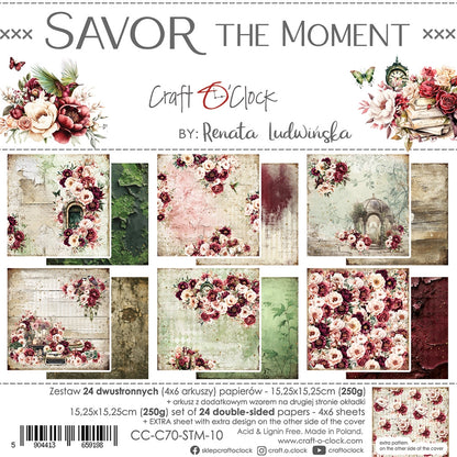 Paperikko Savor The Moment 15 x 15 cm | Craft O'Clock