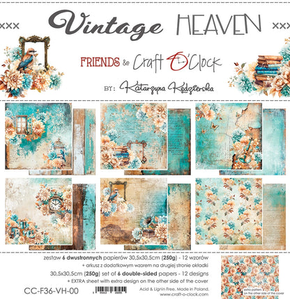 Paperikko Vintage Heaven 30x30 cm | Craft O'Clock