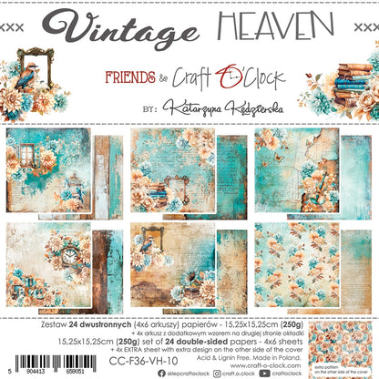 Paperikko Vintage Heaven 15x15 cm | Craft O'Clock