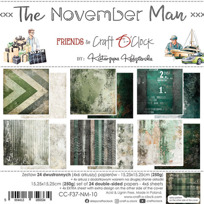 Paperikko The November Man 15 x 15 | Craft O'Clock