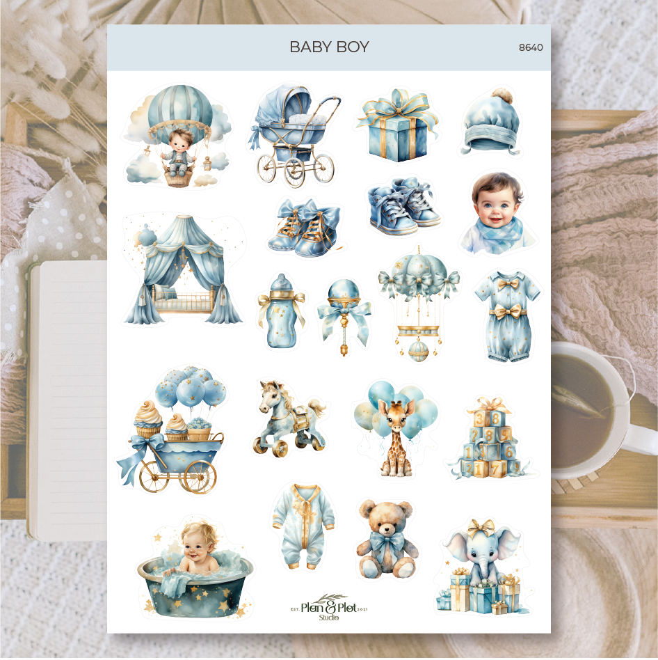 Tarra-arkki Baby Boy, matta | Plan & Plot Studio