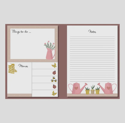 Sticky Notes Folder - Muistilaput Kansiossa Potting Shed