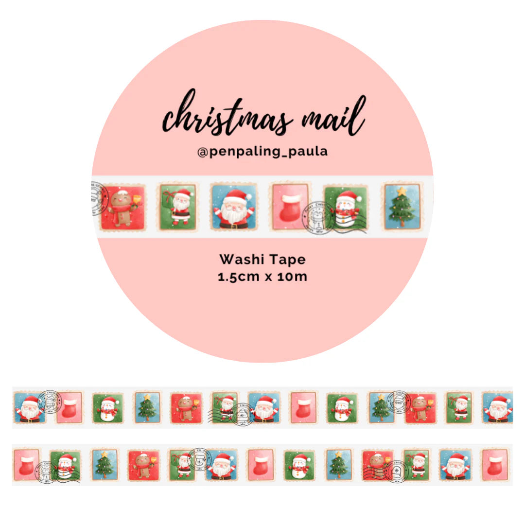 Washiteippi Christmas Mail | Penpaling Paula