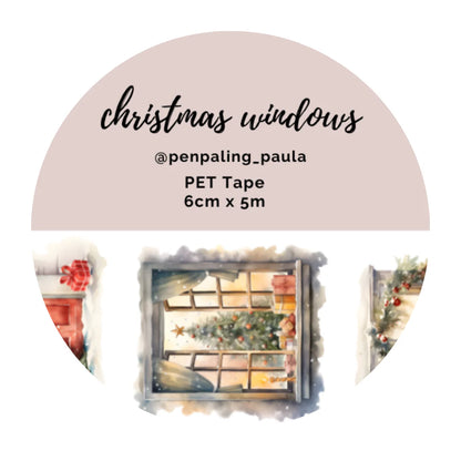 PET-teippi Christmas Windows | Penpaling Paula