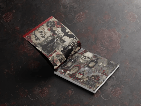 Paperilehtiö The Vampire Countess 15 x 18 | Scrapbook Resource Co