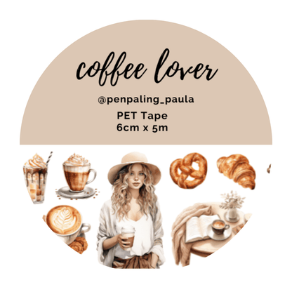 PET-teippi Coffee Lover | Penpaling Paula