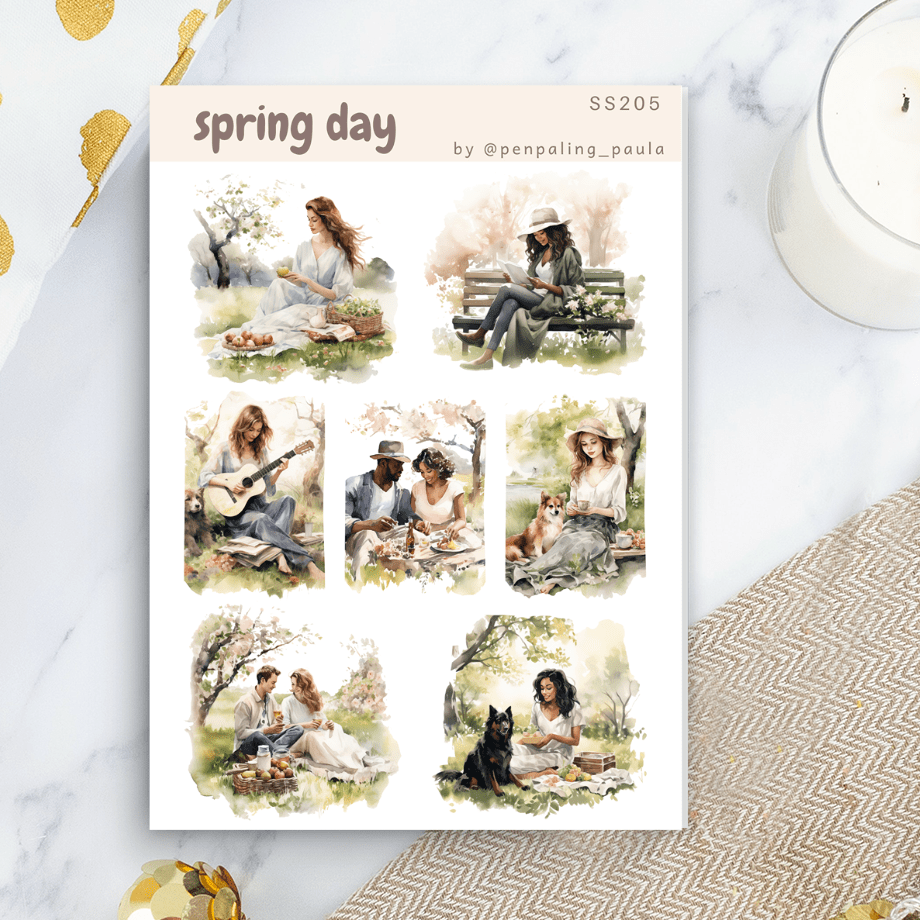 Tarra-arkki Spring Day | Penpaling Paula