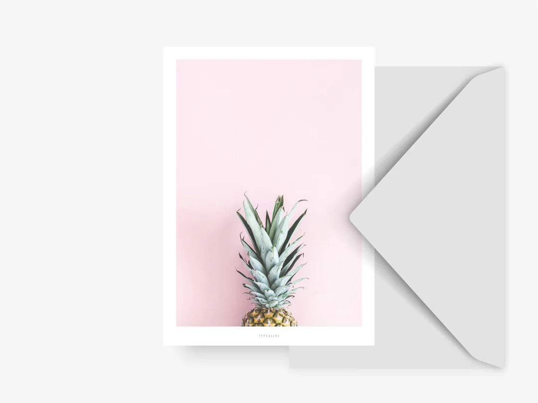 Postikortti Pineapple | Typealive