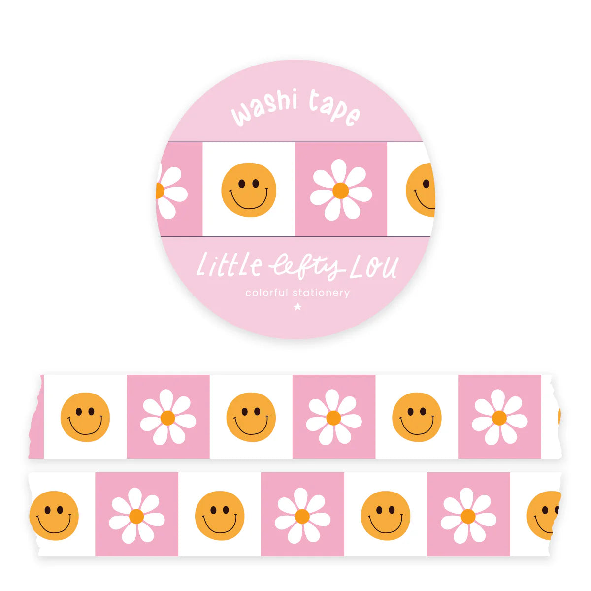 Washiteippi Smiley & Daisy 1 rll | Little Lefty Lou