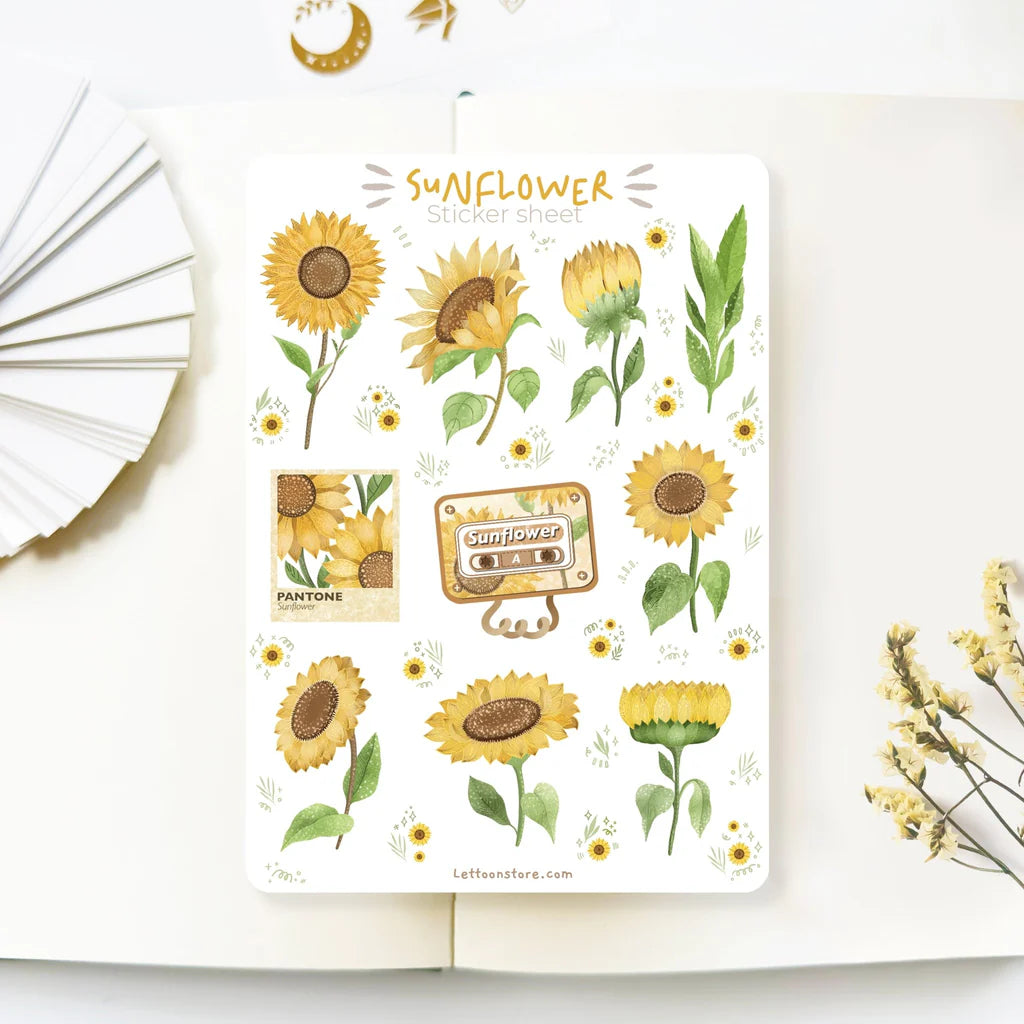 Tarra-arkki Lovely Sunflower | LETTOO'n