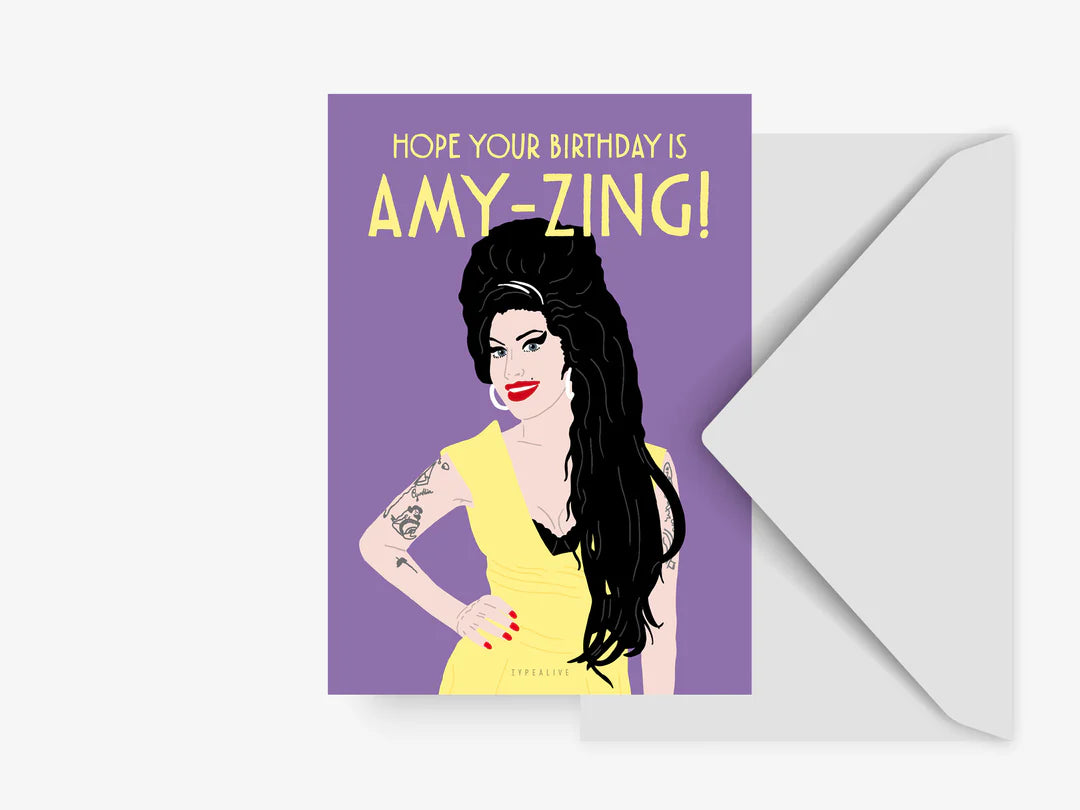 Postikortti Amy-zing Birthday! | Typealive