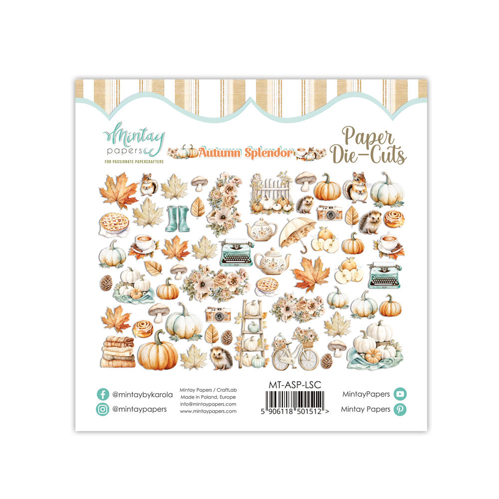 Leikekuvat Die-Cuts Autumn Splendor 60kpl | Mintay Papers