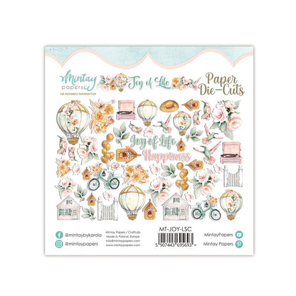 Leikekuvat Die-Cuts Joy of Life 53kpl Mintay Papers