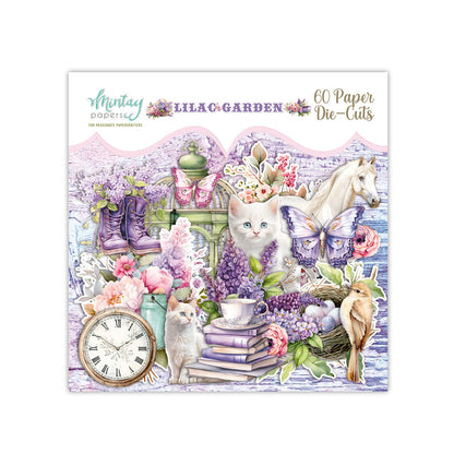 Leikekuvat Die-Cuts Lilac Garden 60kpl Mintay Papers