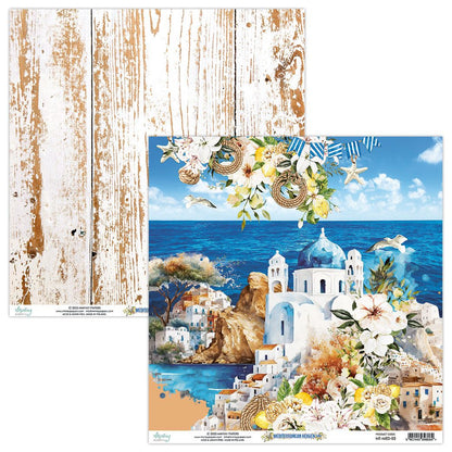 Suuri paperikko Mediterranean Heaven 30x30 | Mintay Papers