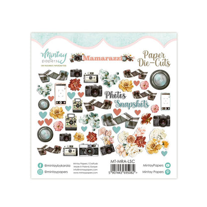 Leikekuvat Die-Cuts Mamarazzi 54kpl Mintay Papers