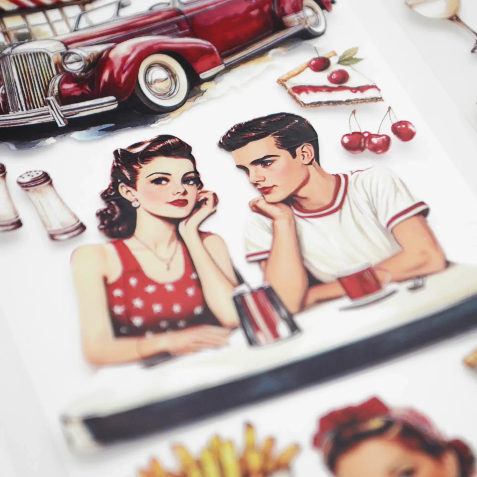 PET-teippi The Diner | Scrapbook Resource Co