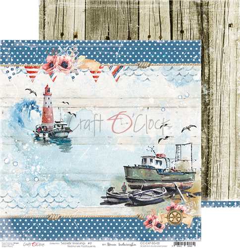 Paperikko Seaside Greetings 30x30 cm | Craft O'Clock