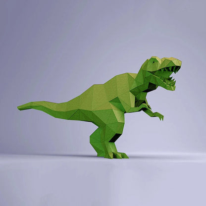 3D Palapeli T-Rex Paperiaskartelusetti – DIY Rakennussarja Paperiveistokselle (Kopio)