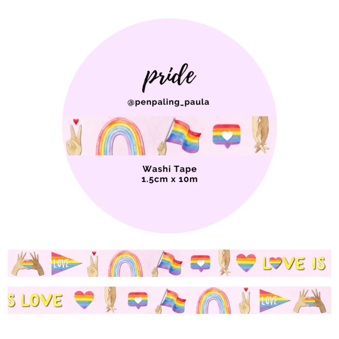 Washiteippi Pride 1 rll | Penpaling Paula