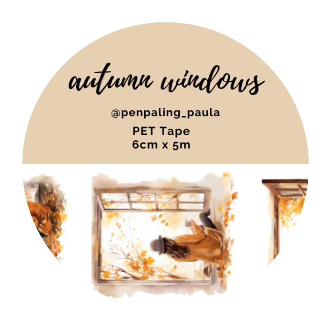 PET-teippi Autumn Windows | Penpaling Paula