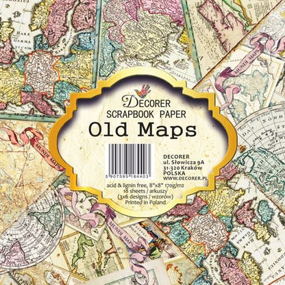 Paperikko Old Maps 20x20 | Decorer