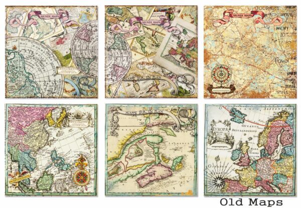 Paperikko Old Maps 20x20 | Decorer