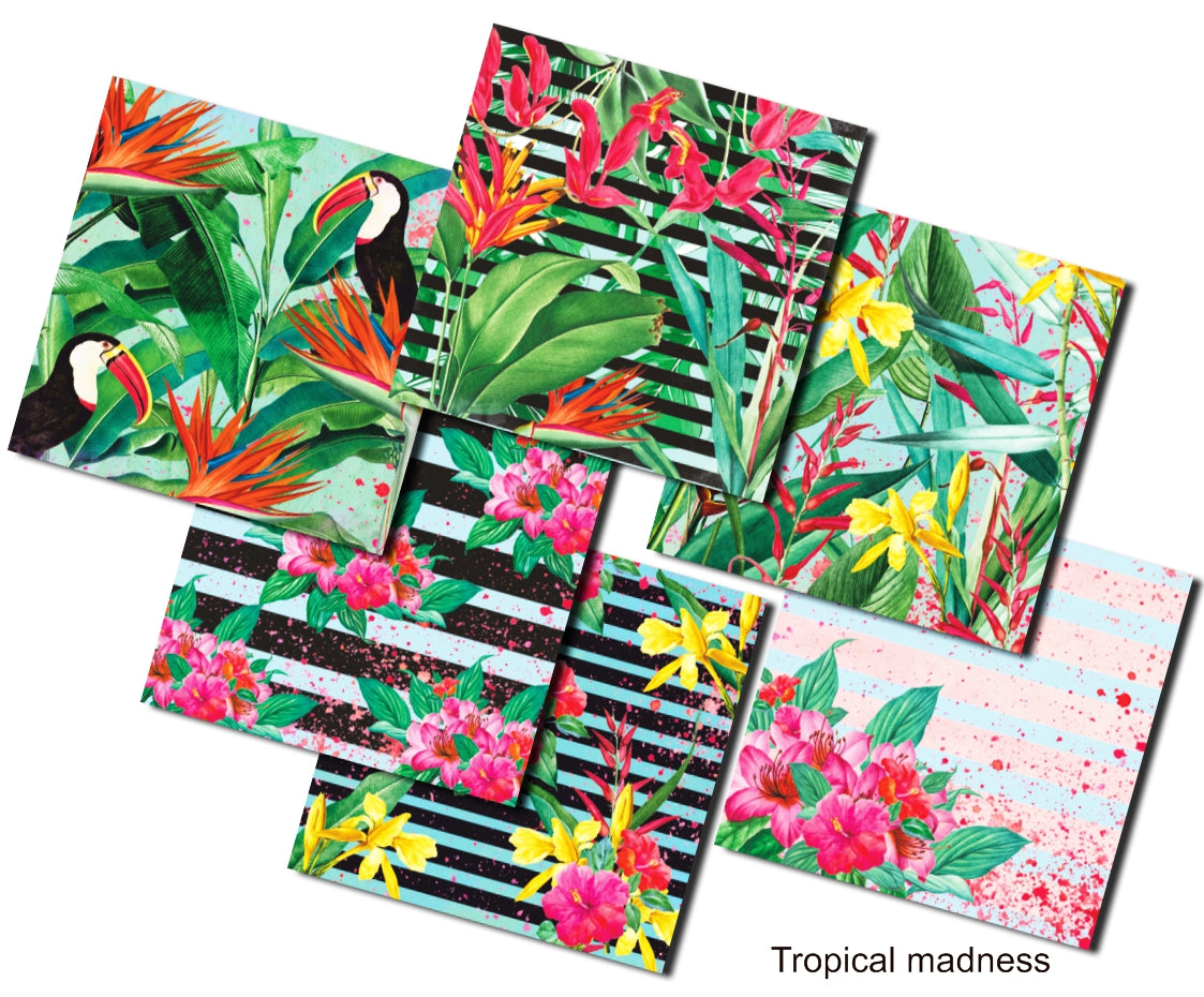 Paperikko Tropical Madness 20x20 | Decorer