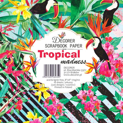 Paperikko Tropical Madness 20x20 | Decorer