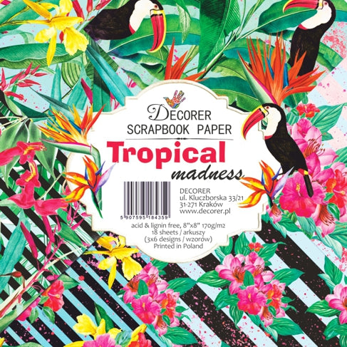 Paperikko Tropical Madness 20x20 | Decorer